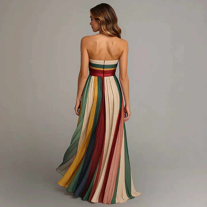 Fiorella™ | Buntes ärmelloses Kleid