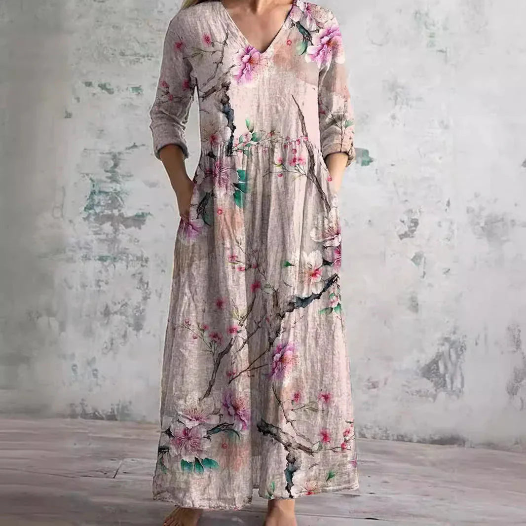 Fiona™ | Elegantes Blumenkleid