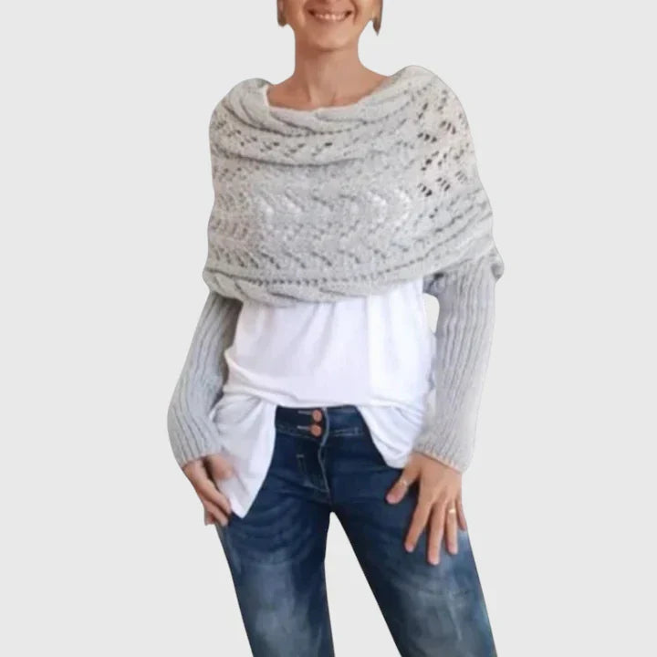 Anna - Warmer gestrickter Schal