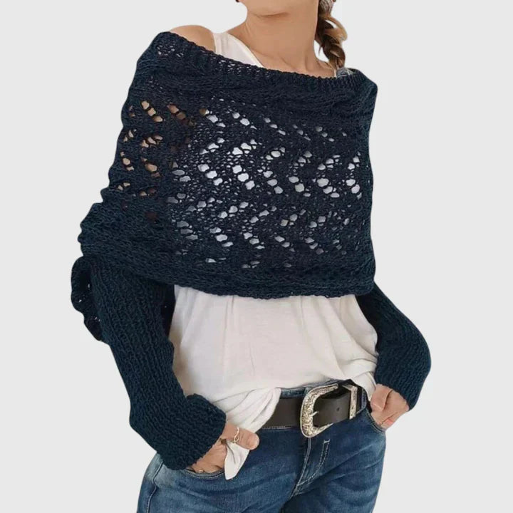 Anna - Warmer gestrickter Schal