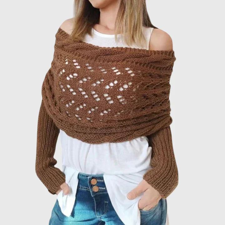 Anna - Warmer gestrickter Schal