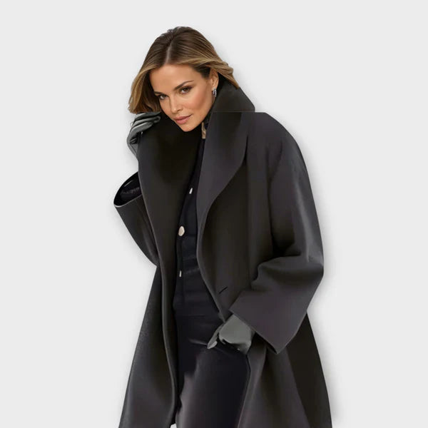 Emma - Premium Winddichter Wollmantel