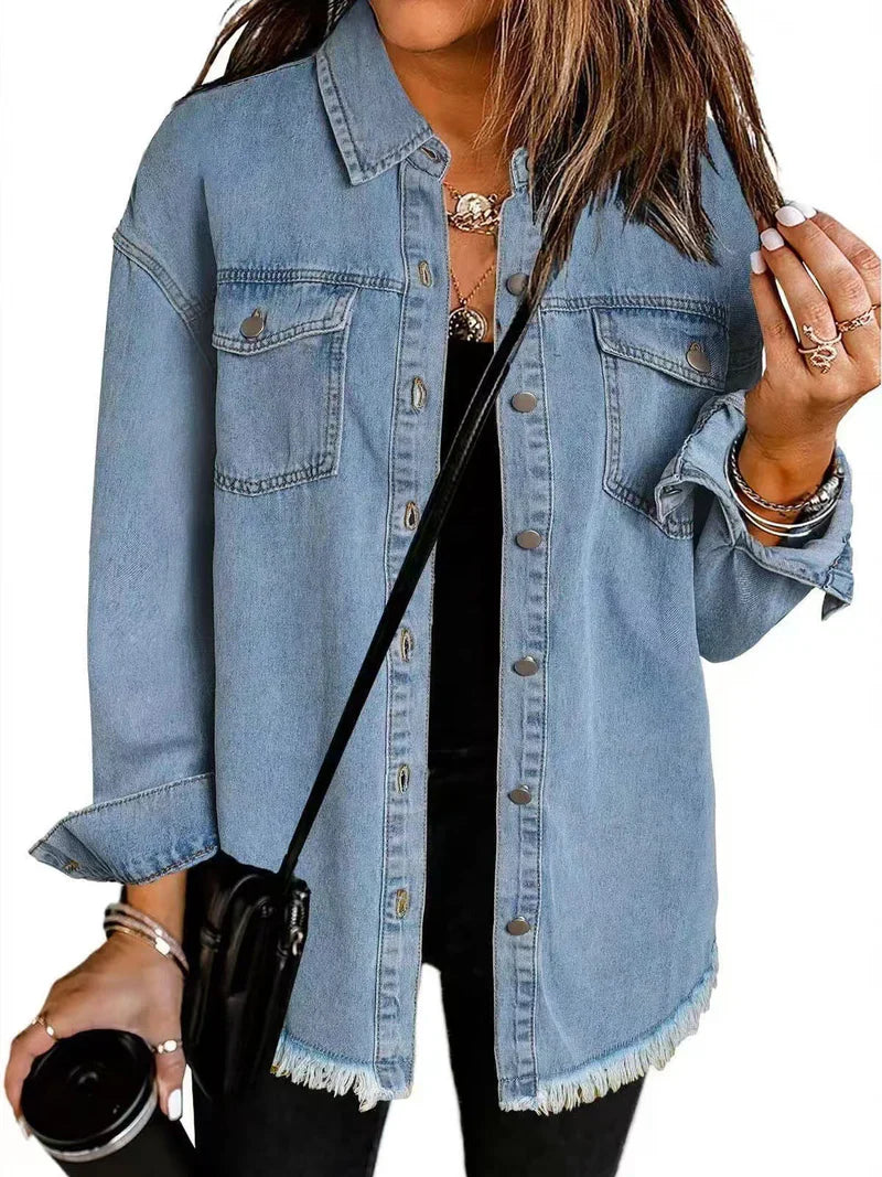 KATJA | Klassische Freizeit-Jeansjacke
